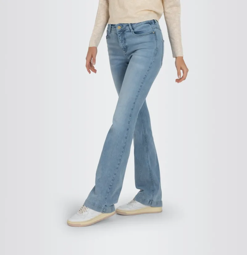 MAC Jeans*JEANS - DREAM BOOT, Authentic mega flex Blau