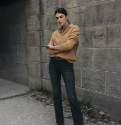 MAC Jeans*JEANS - DREAM BOOT, Authentic mega flex Schwarz