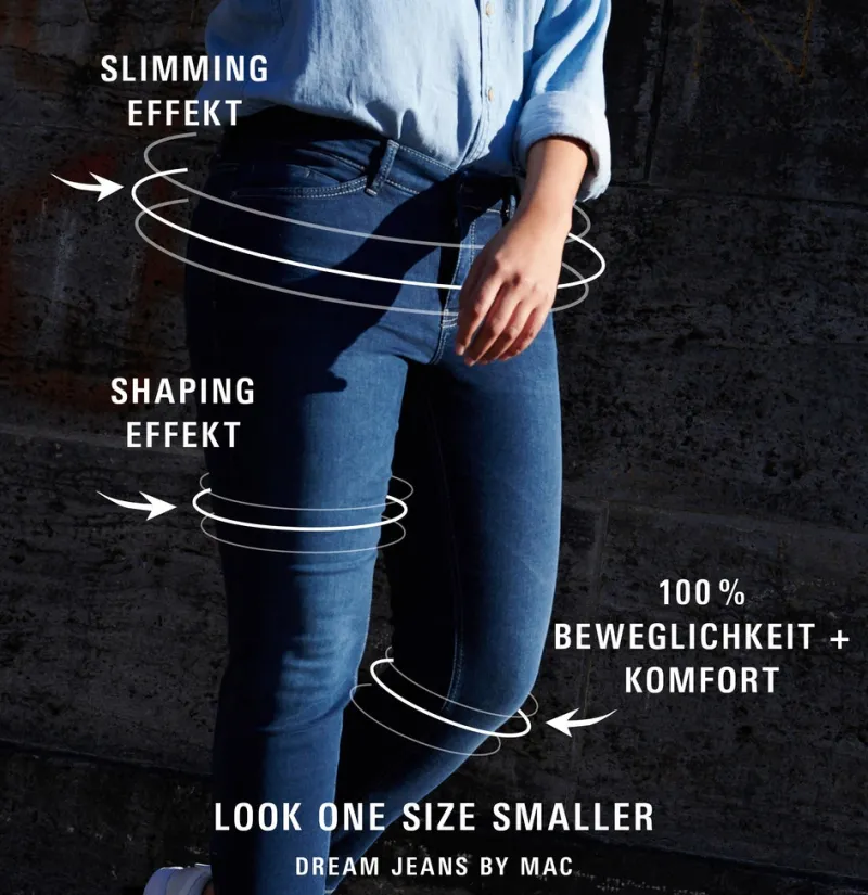 MAC Jeans*JEANS - DREAM, Dream denim blau3