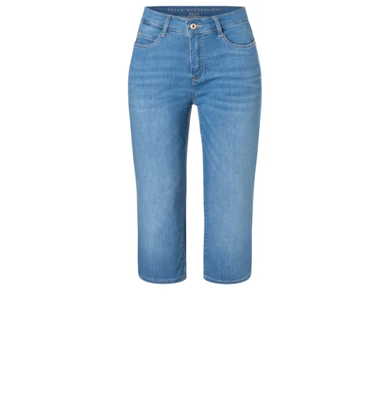 MAC Shorts*JEANS - DREAM SUN, DREAM Wonder light Denim blau1