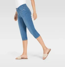 MAC Shorts*JEANS - DREAM SUN, DREAM Wonder light Denim blau1