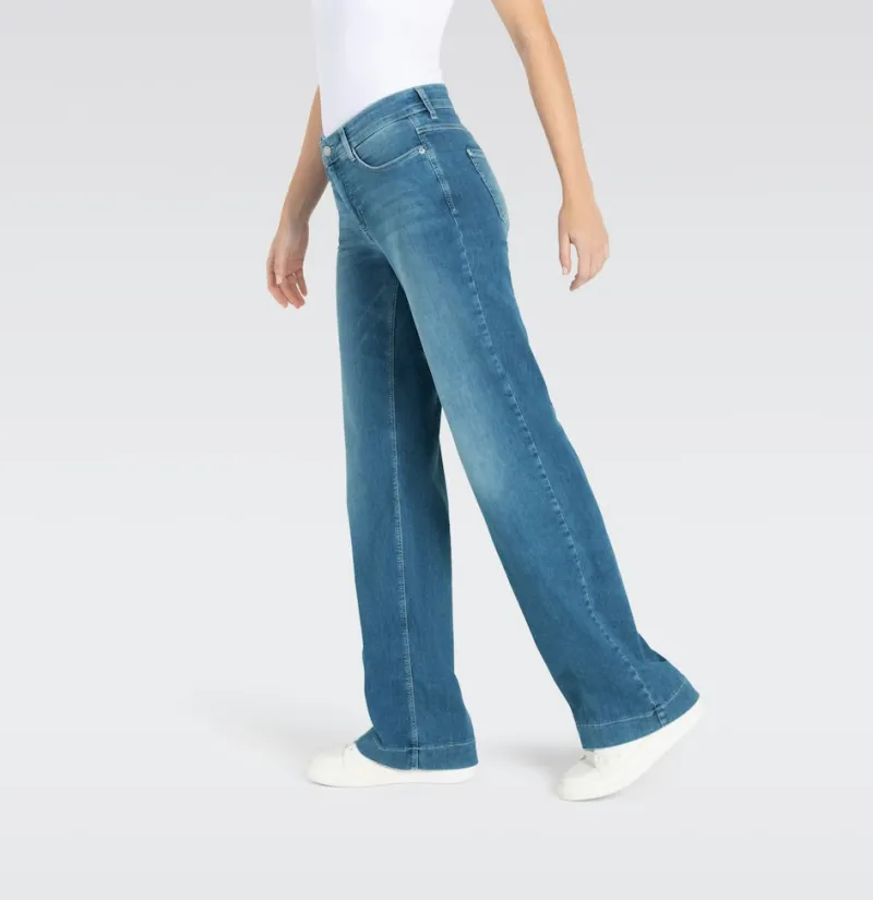 MAC Jeans*JEANS - DREAM WIDE, DREAM Wonder light Denim Blau