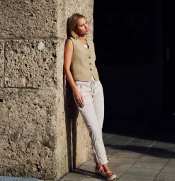 MAC Hosen*JEANS - EASY, Authentic stretch gabardine Beige