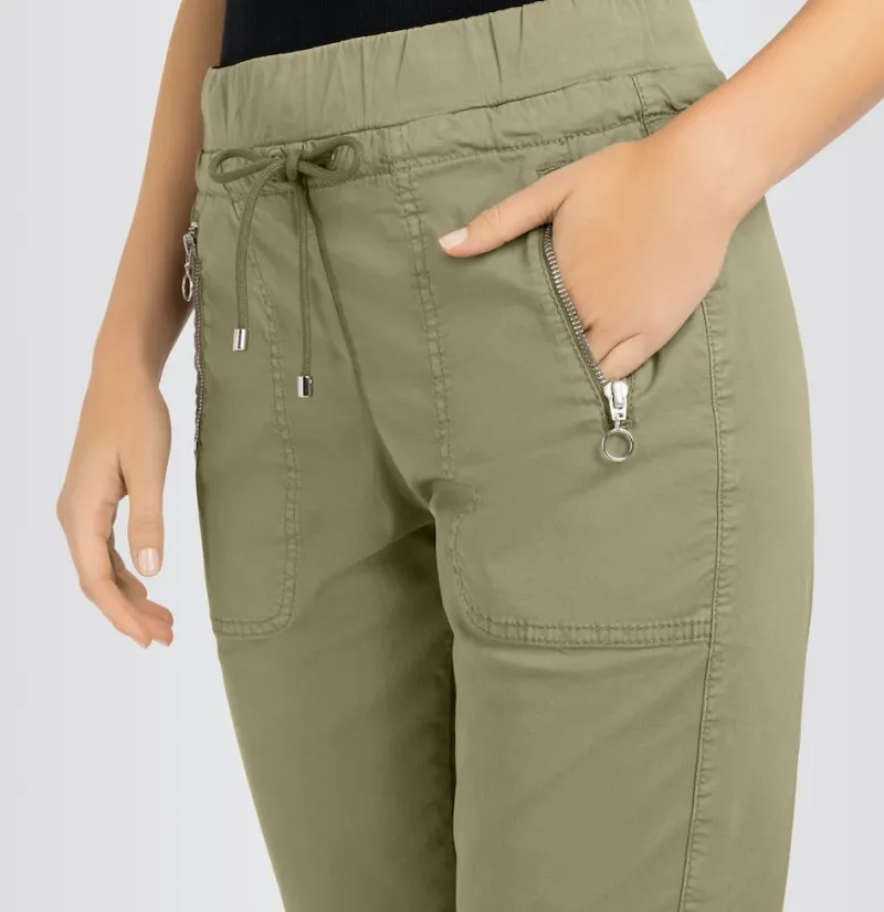 MAC Hosen*JEANS - EASY, Authentic stretch gabardine Grün