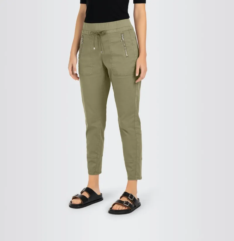 MAC Hosen*JEANS - EASY, Authentic stretch gabardine Grün