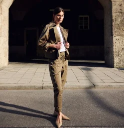 MAC Hosen*JEANS - EASY, Authentic stretch gabardine Grün