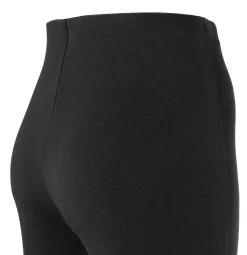 MAC Hosen*JEANS - FLARE, Light Jersey Schwarz