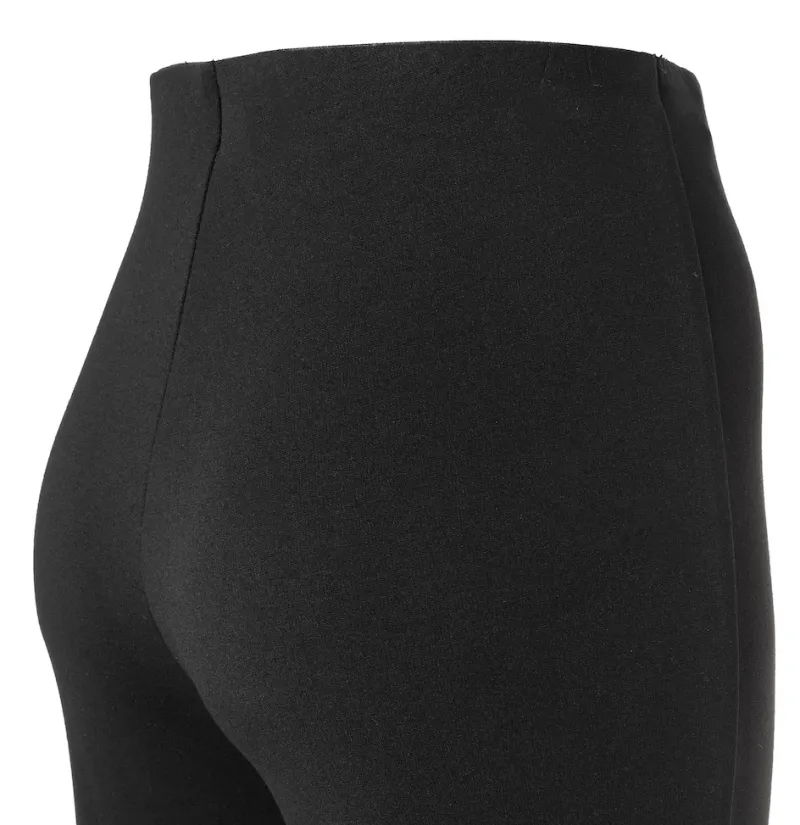 MAC Hosen*JEANS - FLARE, Light Jersey Schwarz