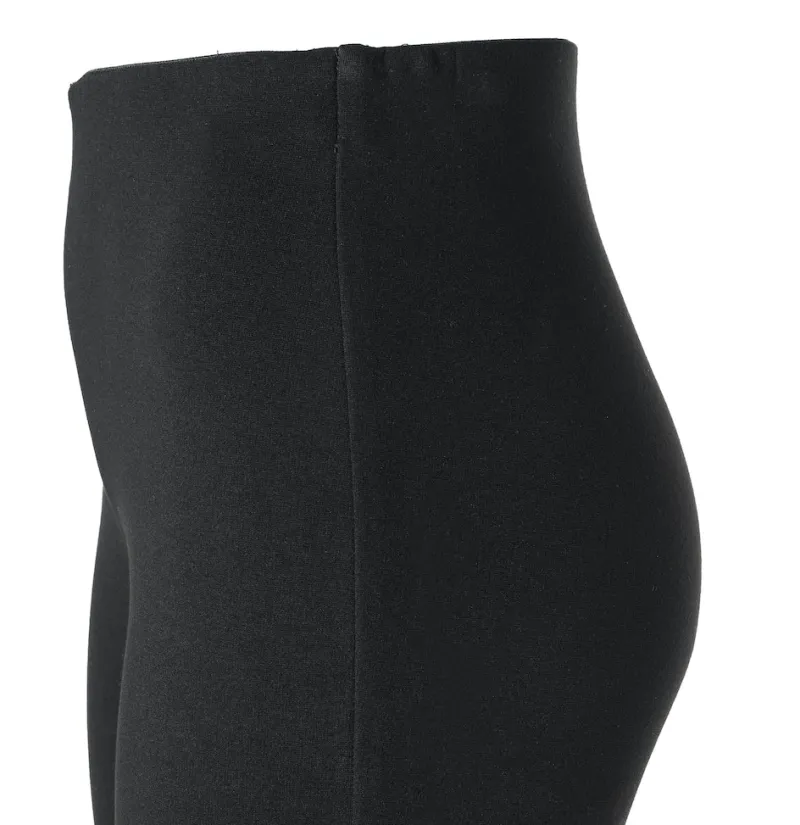 MAC Hosen*JEANS - FLARE, Light Jersey Schwarz