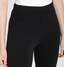 MAC Hosen*JEANS - FLARE, Light Jersey Schwarz