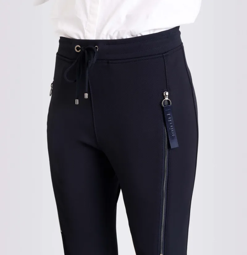 MAC Hosen*JEANS - FUTURE, Stretch ribbon Blau