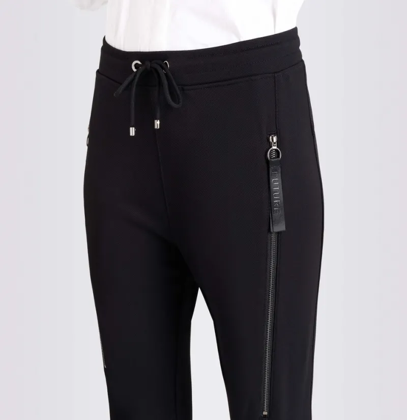 MAC Hosen*JEANS - FUTURE, Stretch ribbon Schwarz