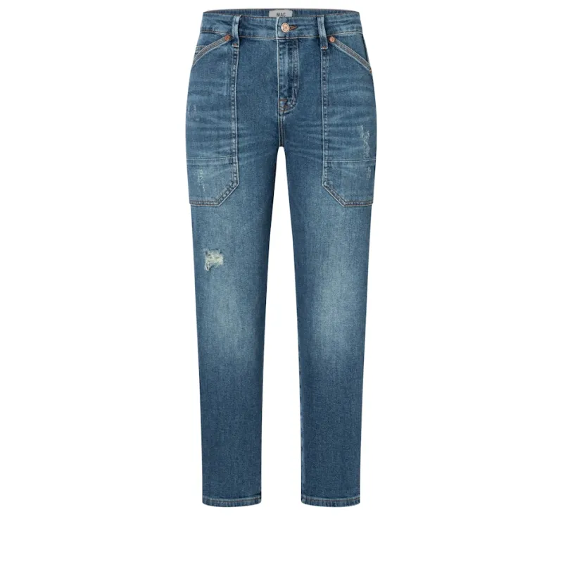 MAC Jeans*JEANS - IOWA, Auth. comfort vintage denim Blau