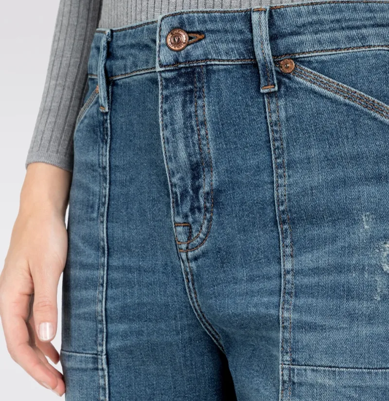 MAC Jeans*JEANS - IOWA, Auth. comfort vintage denim Blau