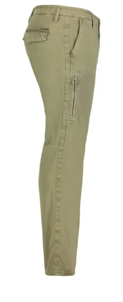 MAC Hosen|Big Boys*JEANS - Lennox Cargo , Canvas Stretch Grün