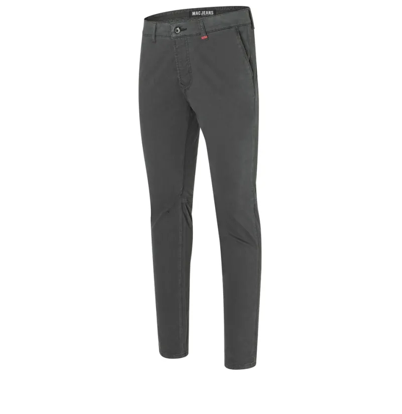 MAC Hosen|Big Boys*JEANS - Lennox Worker, Broken Twill Stretch Grau