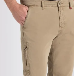 MAC Hosen|Big Boys*JEANS - Lennox Worker, Canvas Stretch Braun