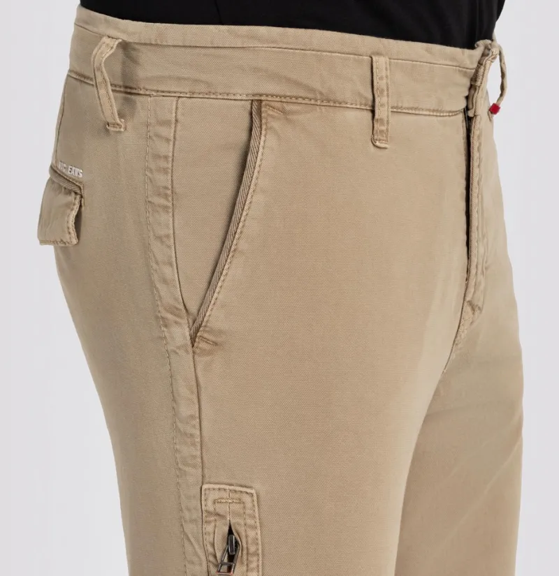 MAC Hosen|Big Boys*JEANS - Lennox Worker, Canvas Stretch Braun