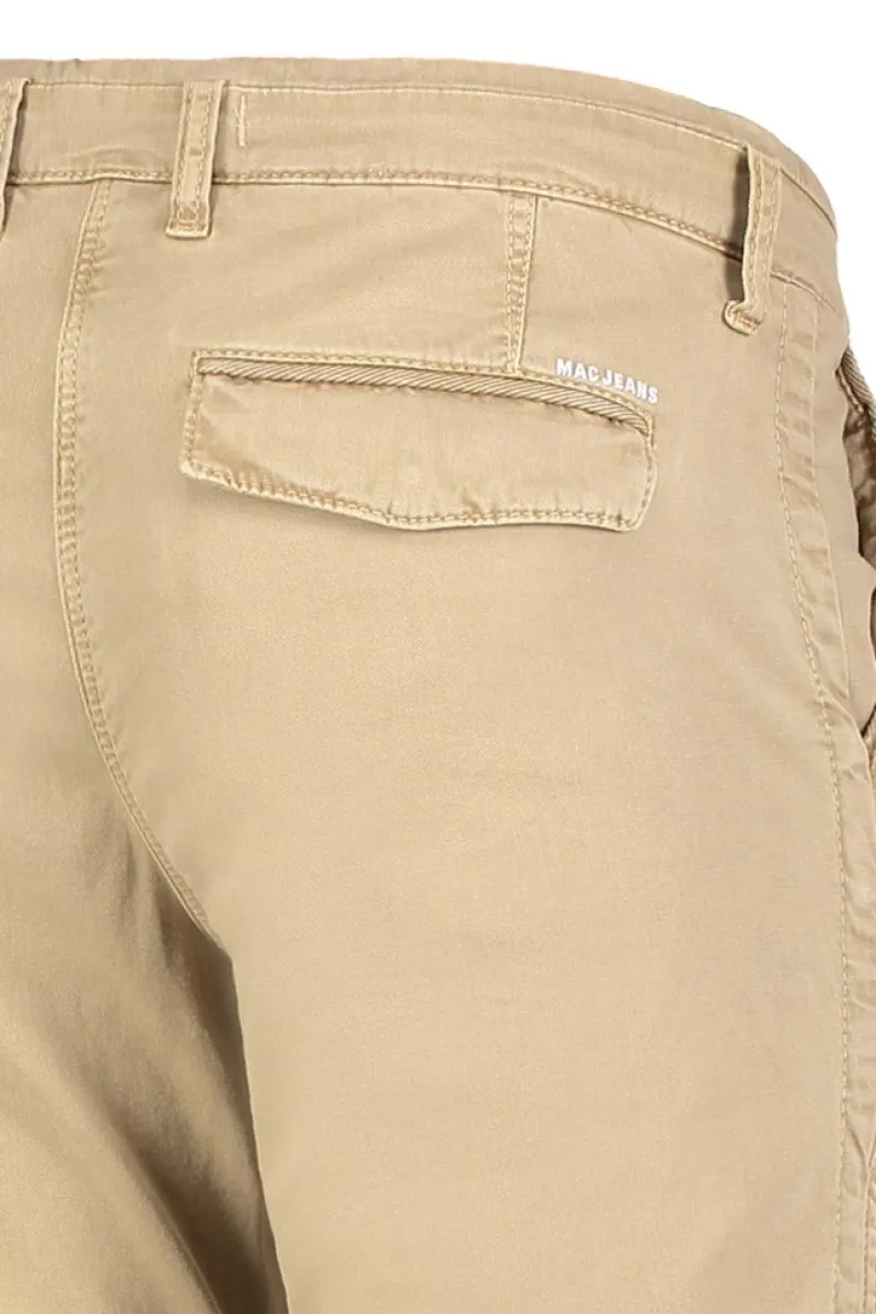 MAC Hosen|Big Boys*JEANS - Lennox Worker, Canvas Stretch Braun