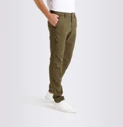 MAC Hosen|Big Boys*JEANS - Lennox Worker, Canvas Stretch Grün