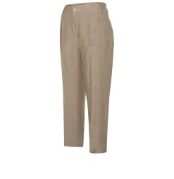 MAC Hosen*JEANS - NORA, Pure linen Braun