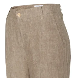 MAC Hosen*JEANS - NORA, Pure linen Braun