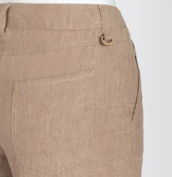 MAC Hosen*JEANS - NORA, Pure linen Braun