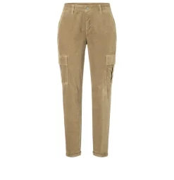 MAC Hosen*JEANS - RICH CARGO, Baby soft corduroy Grün