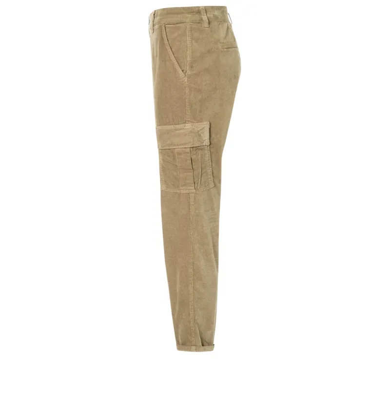 MAC Hosen*JEANS - RICH CARGO, Baby soft corduroy Grün