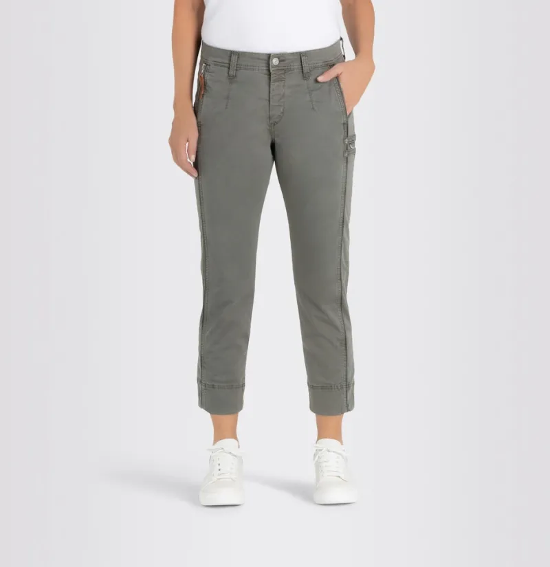 MAC Hosen*JEANS - RICH, Rich cotton Grün