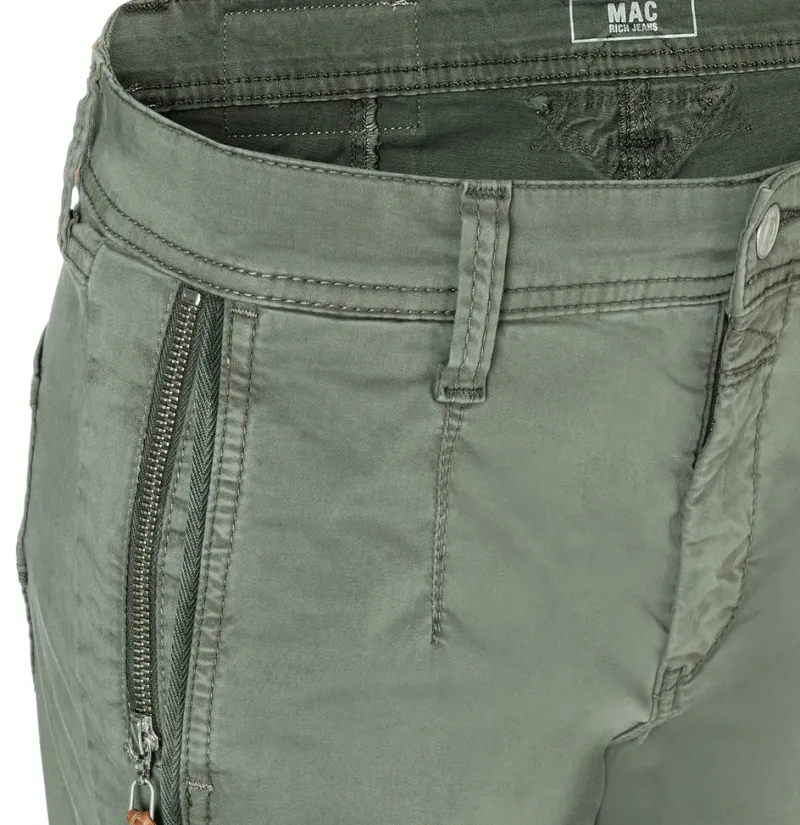 MAC Hosen*JEANS - RICH, Rich cotton Grün