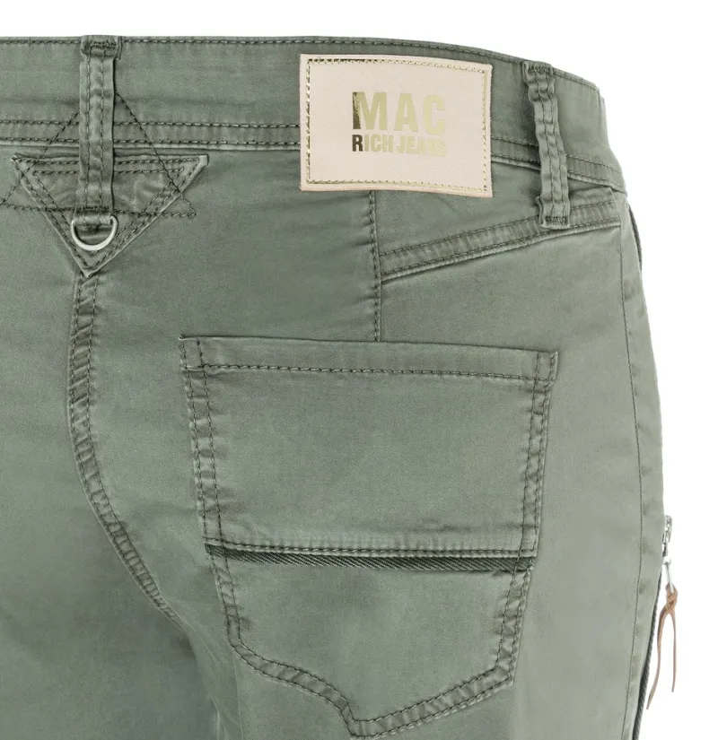 MAC Hosen*JEANS - RICH, Rich cotton Grün