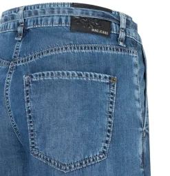 MAC Hosen*JEANS - WENDY, Fluid tencel Blau