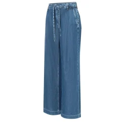 MAC Hosen*JEANS - WENDY, Fluid tencel Blau