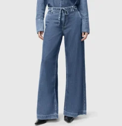 MAC Hosen*JEANS - WENDY, Fluid tencel Blau