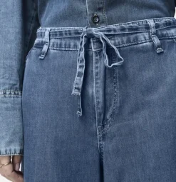 MAC Hosen*JEANS - WENDY, Fluid tencel Blau