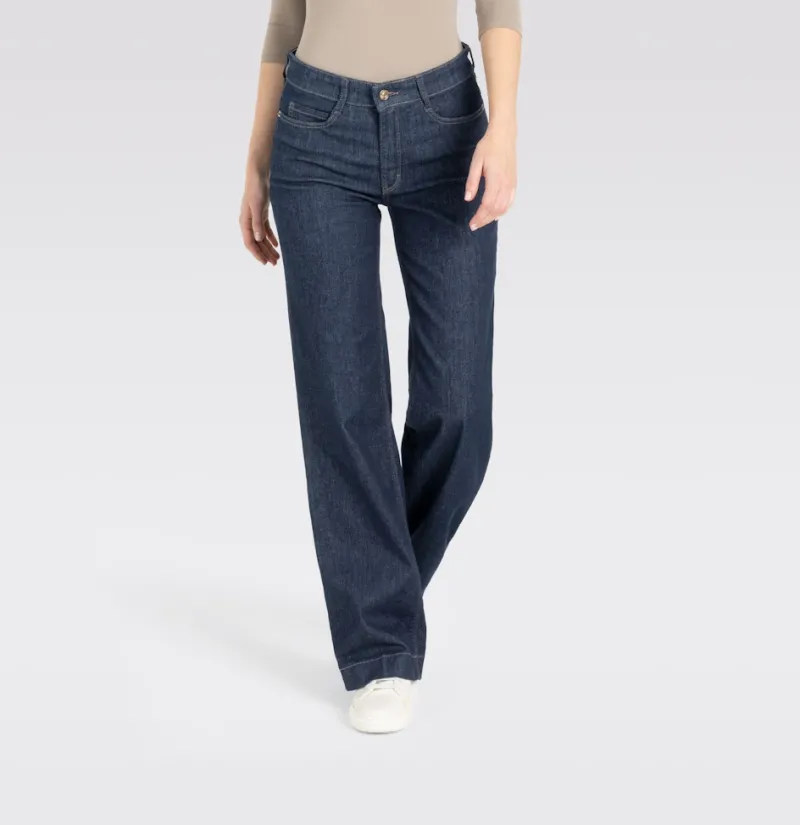 MAC Jeans*JEANS - WIDE, Authentic Stretch Denim blau2