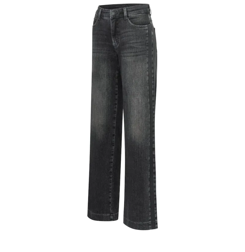 MAC Jeans*JEANS - WIDE, Authentic Stretch Denim Schwarz