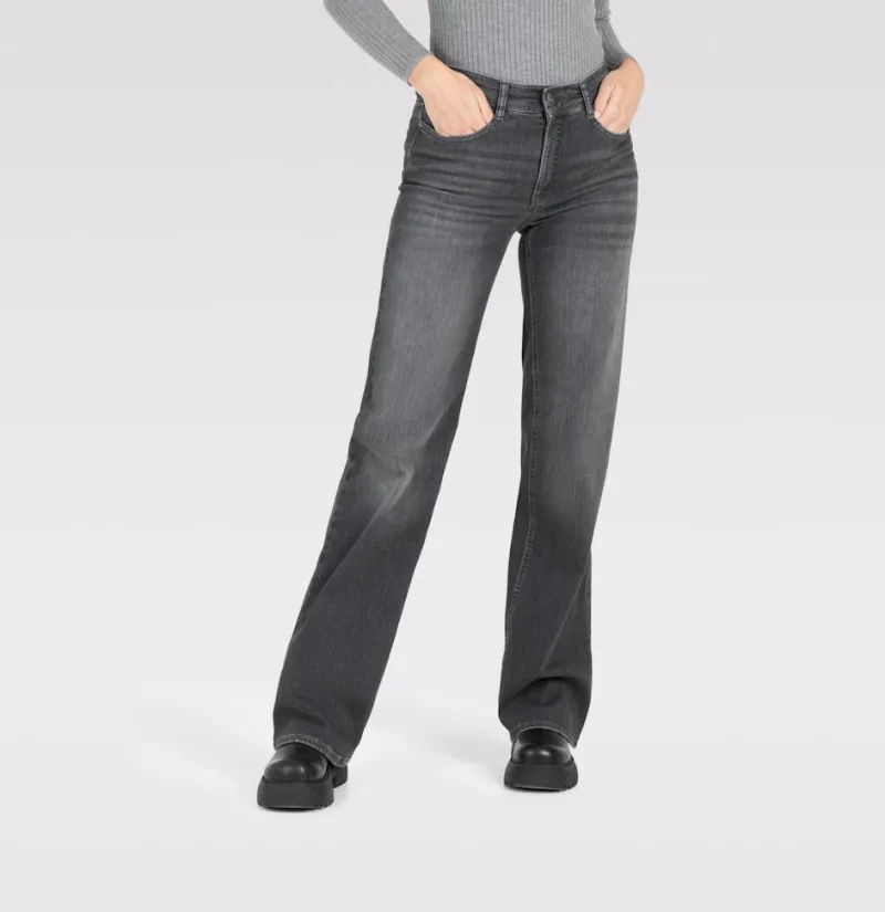 MAC Jeans*JEANS - WIDE, Authentic Stretch Denim Grau
