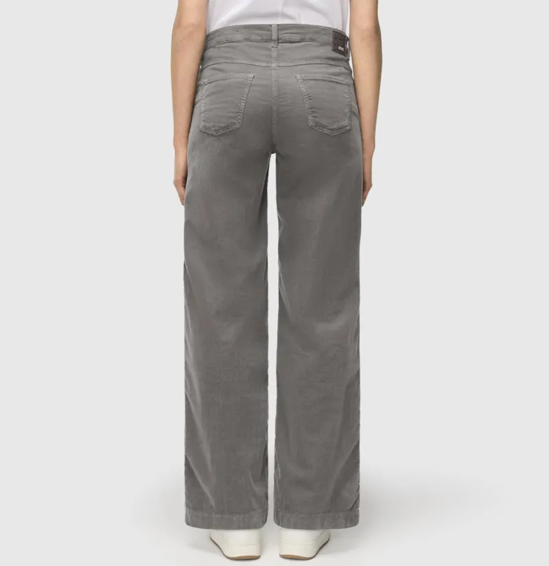 MAC Hosen*JEANS - WIDE, Baby soft corduroy Grau