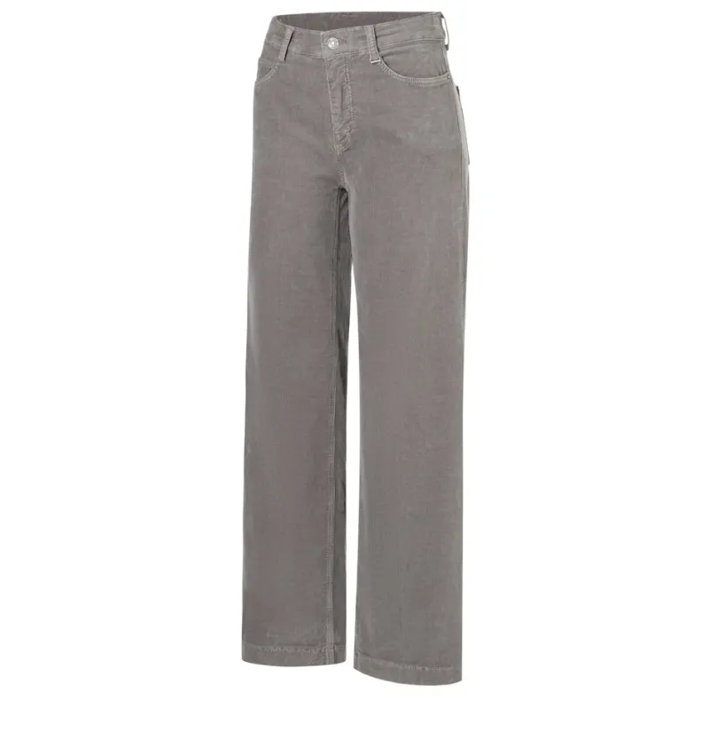 MAC Hosen*JEANS - WIDE, Baby soft corduroy Grau