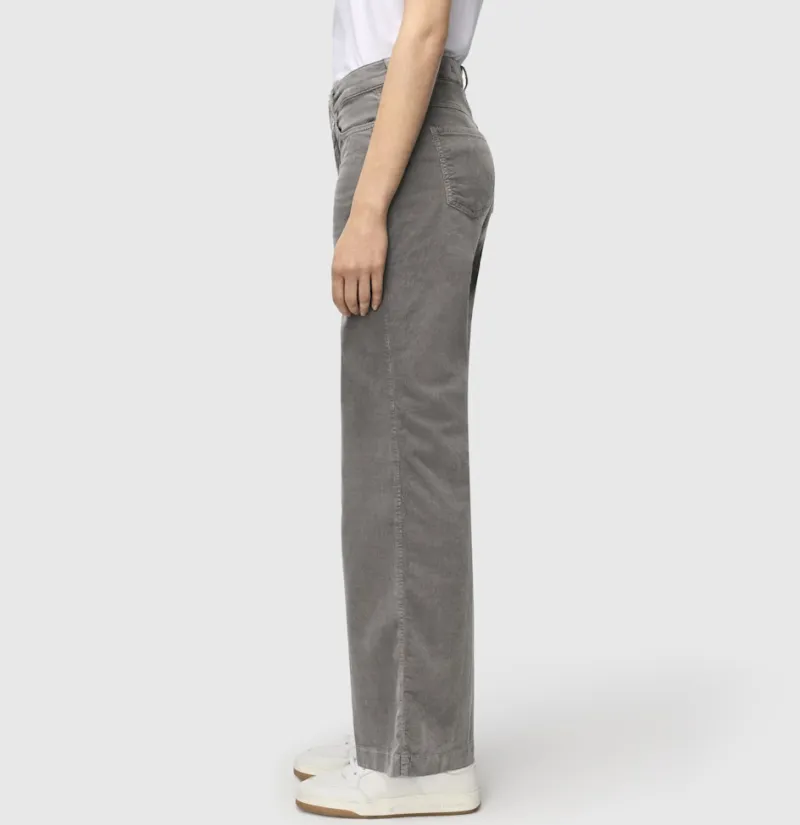 MAC Hosen*JEANS - WIDE, Baby soft corduroy Grau