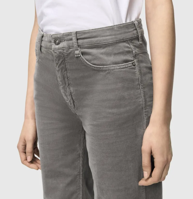 MAC Hosen*JEANS - WIDE, Baby soft corduroy Grau