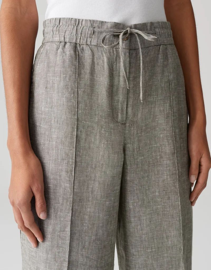 Opus Hosen*Maikito linen olive leaf