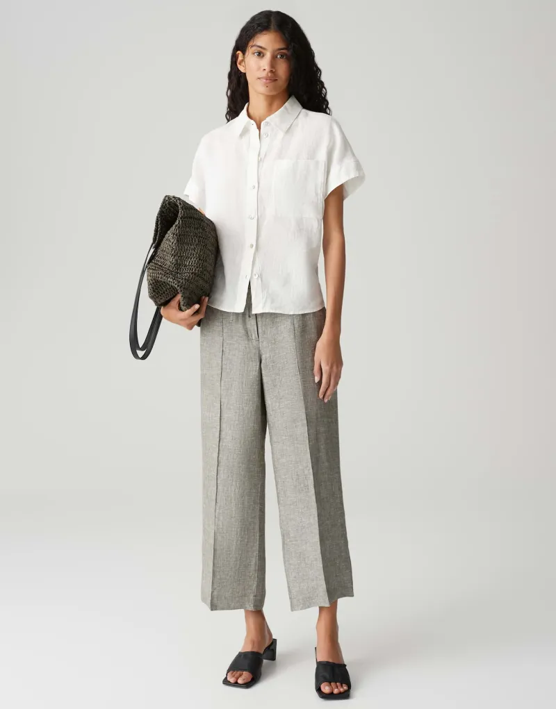 Opus Hosen*Maikito linen olive leaf