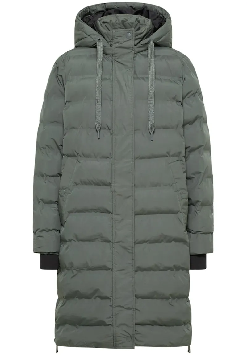 Cecil Jacken*Mantel mit nahtloser Steppung pastel olive