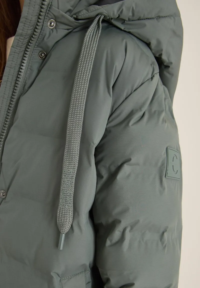 Cecil Jacken*Mantel mit nahtloser Steppung pastel olive