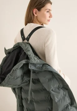 Cecil Jacken*Mantel mit nahtloser Steppung pastel olive