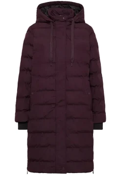 Cecil Jacken*Mantel mit nahtloser Steppung dark plum