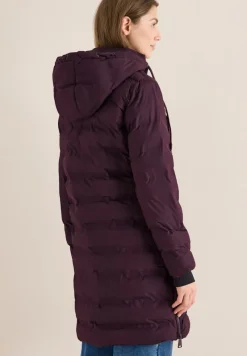 Cecil Jacken*Mantel mit nahtloser Steppung dark plum